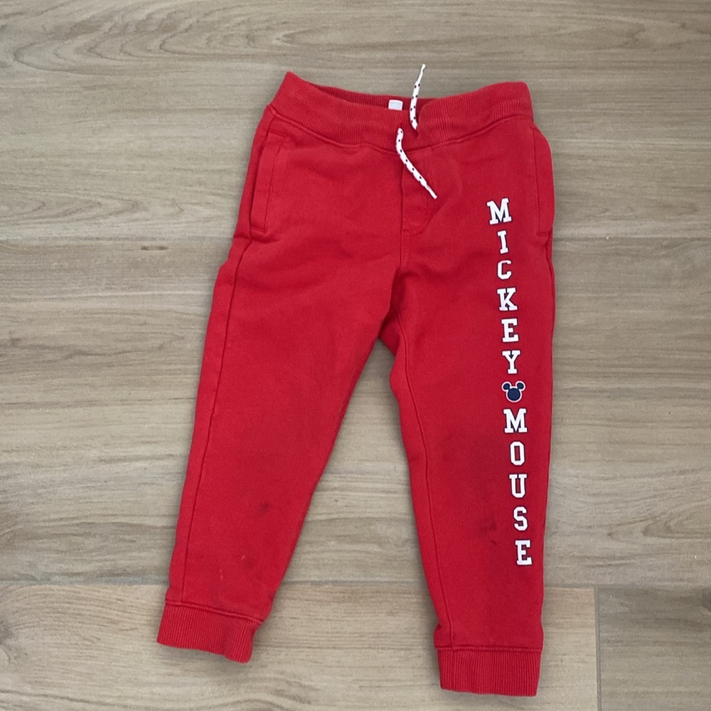 Janie and Jack Disney Mickey Joggers